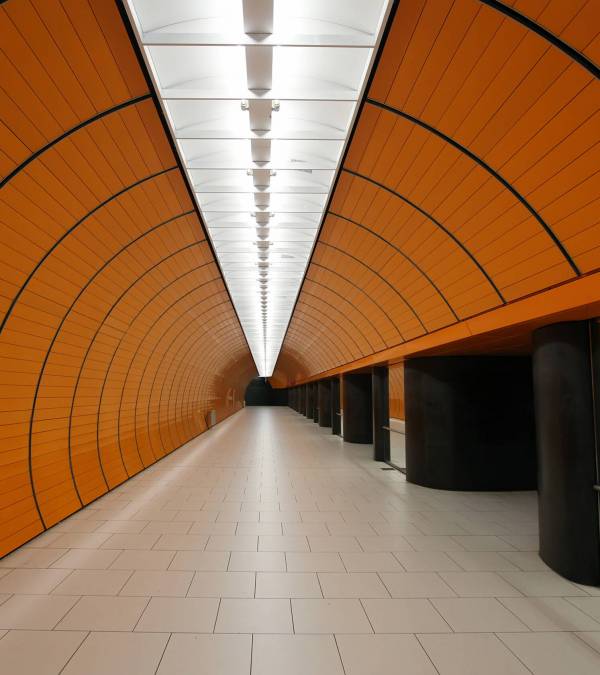 Munich subway station Munich subway station